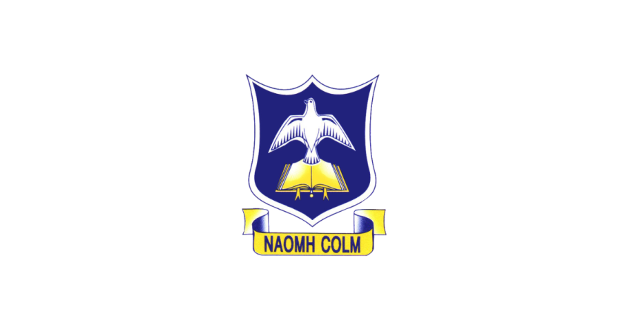 Logo featuring a blue shield with a bird above an open book and the text "ANAM SOLA."
